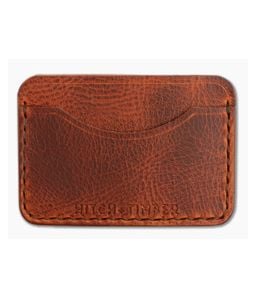 Hitch & Timber The Classic English Tan Leather Cardholder - HT-CLASSIC-ET 1