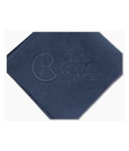 Chris Reeve Microfiber Polishing Cloth Dark Blue - CRK-COM-7030 1
