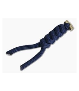 Chris Reeve Large Sebenza/Umnumzaan Lanyard Midnight with Gold Pin - CRK-COM-7120 1