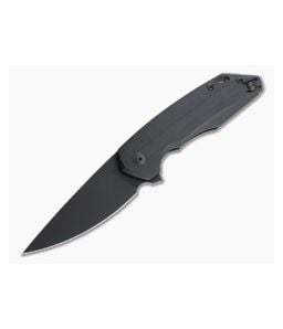 GiantMouse ACE Corta PVD M390 Black G10 Liner Lock Flipper - GM-CORTA-G10-PVD 1