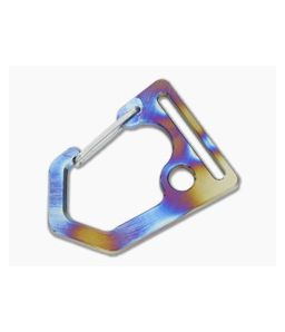 Tuff-Writer D22 Uncus Titanium Flamed Carabiner - TW-CRB-001 1