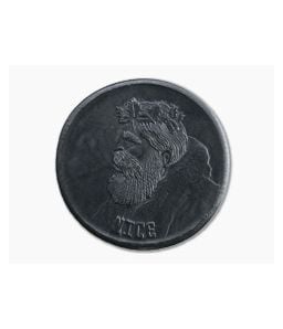 Shire Post Mint Naughty / Nice Krampus and Santa Decision Maker Coin Black Iron - SPM-DM-NN-IRON 1