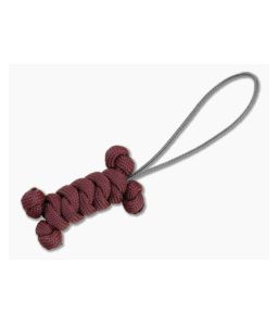 Backcountry Braids Dog Bone Paracord Lanyard - Burgundy - BCB-DOGBONE-BURG 1