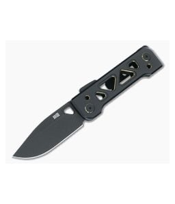 WE Knives Tyro Superlock Black/Golden Titanium - WE-WE24001-1 1