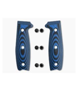 ESEE Blue/Black G10 3D Handles for ESEE 4 - ESEE4-3D-008 1