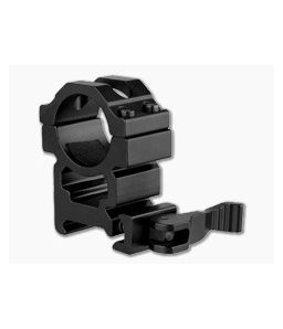 Olight EX-WM25 Satin Black 1 Inch Aluminum Quick Detach Flashlight Mount - OL-EX-WM25 1