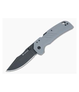 Cold Steel Engage Atlas Lock 3" Black Stonewashed AUS10A Gray G10 Folder FL-30DPLD-10BGY - CS-FL-30DPLD-10BGY 1