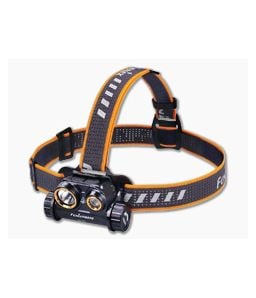 Fenix HM65R 1400 Lumen Dual Output USB Rechargeable LED Headlamp HM65RL2BK - FF-HM65RL2BK 1