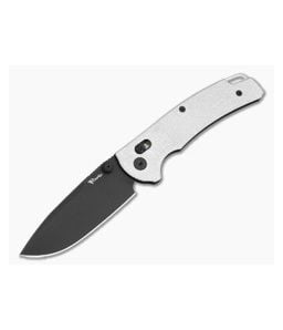 Reate Horizon X Drop Point White Fatcarbon Glass Nitro-X7 Black PVD Crossbar Lock Knife (3.20" Blade) - RK-HRZN-X-04 1