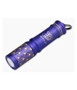 Olight i3E EOS 18th Anniversary Edition Purple Keychain Flashlight - OL-I3E-18TH 1