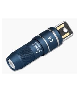 Olight imini 2 Midnight Blue USB Rechargeable Keychain Light - OL-IMINI-2-MNBU 1