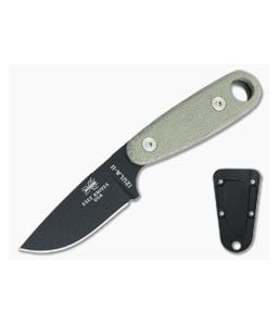 ESEE Izula II Black with Sheath - ESEE-IZULA-II-B 1