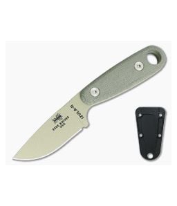 ESEE Izula II Desert Tan with Sheath - ESEE-IZULA-II-DT 1