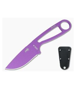 ESEE Izula Purple Fixed Knife Black Sheath - IZULA-PURP-BLK 1