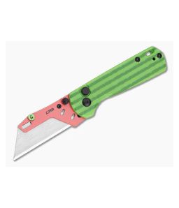 CJRB Boxer Watermelon G10 Folding Utility Knife - CJRB-J1967-WM 1