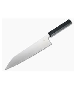 Spyderco Carter Minarai Gyuto BD1N Black Polypropylene Kitchen Knife K19PBK - SP-K19PBK 1