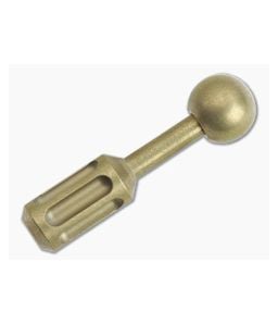 Audacious Concept Knife Tool V5.1 Brass Stonewashed - AC-KT5.1-BRASS-SW 1