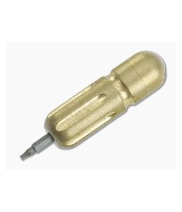 Audacious Concept Knife Tool XS Brass Stonewashed - AC-KTXS-BRS-STW 1