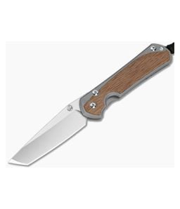 Chris Reeve Large Sebenza 31 Tanto Natural Micarta Glass Blasted MIM Clip - CRK-L31-1234-227 1