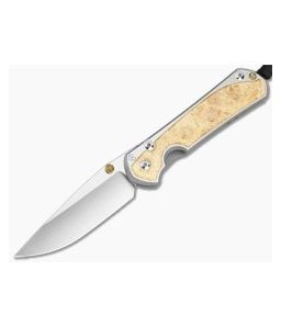 Chris Reeve Large Sebenza 21 with Silver Double Thumb Lugs