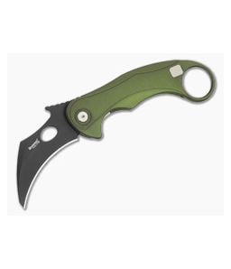 LionSteel L.E. One Mid Karambit Green Black M390 - LS-LE2-GB 1