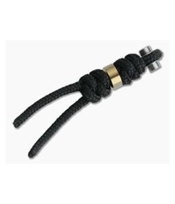 Chris Reeve Large Inkosi Lanyard Black with Gold Bead - CRK-LIN-7002 1