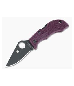 Spyderco Manbug PD#1 Burgundy Sprint Run - SP-MBBGBKP 1