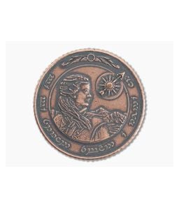 Shire Post Mint LOTR Wayfinder Copper Coin - SPM-ME-WAY-CO 1