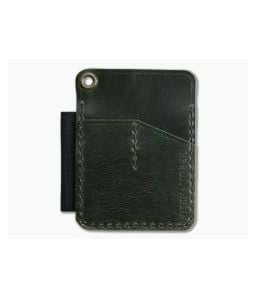 Hitch & Timber Mini Engineer Caddy EverGreen Leather EDC Utility Wallet - HT-MINI-ENGINEER-EG 1