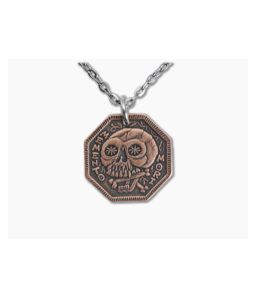 Shire Post Mint Memento Mori Copper Necklace - SPM-MM-CO-P-BC 1