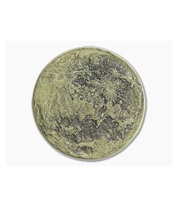 Shire Post Mint Super Harvest Moon Large 1.5" Coin Brass - SPM-MOON-2-BR 1