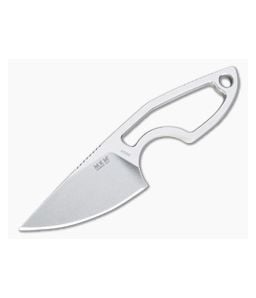 MKM Mikita Mikro 1 Vox Drop Point Stonewashed M390 Skeletonized Neck Knife MR01-N - MKM-MR01-N 1