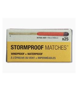 UCO Gear Stormproof Matches - 25 Matches - UCO-MT-SM1 1