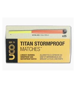 UCO Titan Stormproof Matches (25 Pack) - UCO-MT-TSM1 1