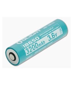 Olight 186C32 Customized 18650 3200mAh Lithium Ion (Li-ion) Battery - OL-ORB-186C32 1