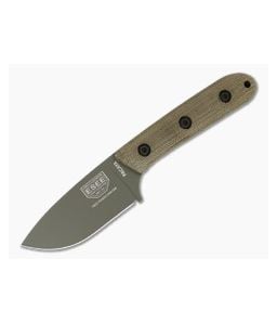 ESEE Pacaya CPM-3V OD Green Cerakote Micarta Fixed Blade - ESEE-PACAYA3V-OD 1
