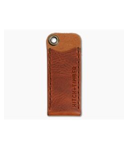 Hitch & Timber Pioneer Carrier English Tan Leather EDC Slip - HT-PIONEER-CARRIER-ET 1