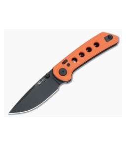 Reate PL-XT Pivot Lock Orange G10 Black PVD Nitro-V - RK-PL-XT-ORG-PVD 1