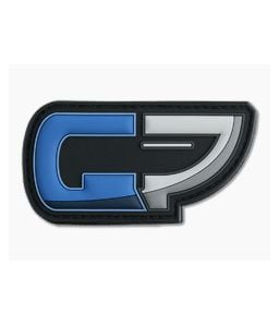GPKnives Logo Hook & Loop Velcro PVC Patch - AC-PVC-PATCH 1