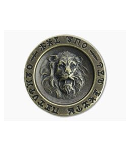 Shire Post Mint King Conan Aquilonian Luna Coin Brass - SPM-REH-AQ-LION 1