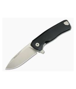 LionSteel ROK H.WAYL Hidden Clip Black Aluminum M390 Flipper ROK A BS - LS-ROK-A-BS 1