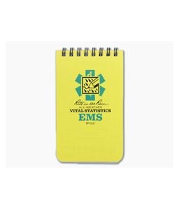 Rite In The Rain No. 112 EMS Vital Stats Form 3 x 5" All-Weather Notebook - RTR-112 1