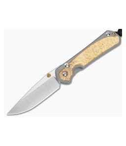 Chris Reeve Small Sebenza 31 Box Elder Wood Stonewash MagnaCut Folding Knife (2.99" Blade) S31-1108-022 - CRK-S31-1108-022 1