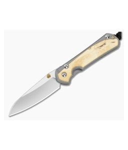 Chris Reeve Small Sebenza 31 Insingo Box Elder MIM Clip - CRK-S31-1126-183-006 1