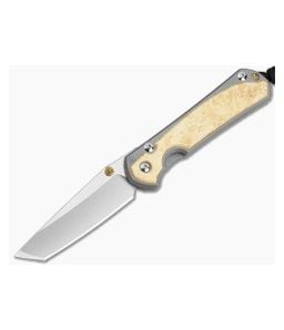 Chris Reeve Small Sebenza 31 Magnacut Tanto Box Elder - CRK-S31-1132-011 1