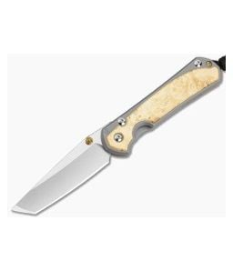 Chris Reeve Small Sebenza 31 Magnacut Tanto Box Elder - CRK-S31-1132-016 1