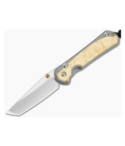 Chris Reeve Small Sebenza 31 Magnacut Tanto Box Elder - CRK-S31-1132-018 1