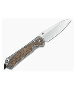 Chris Reeve Small Sebenza 31 Left Hand Insingo Natural Micarta - CRK-S31-1227 1