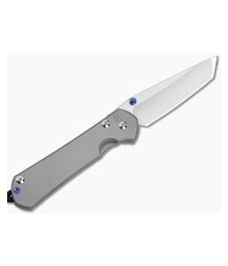 Chris Reeve Small Sebenza 31 Left Hand Tanto Glass Blasted - CRK-S31-1688 1