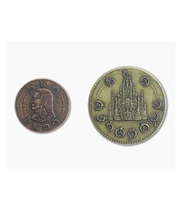 Shire Post Mint Mistborn Set #1 - Two Coins of The Final Empire Copper and Brass - SPM-SA-MB-SET01 1
